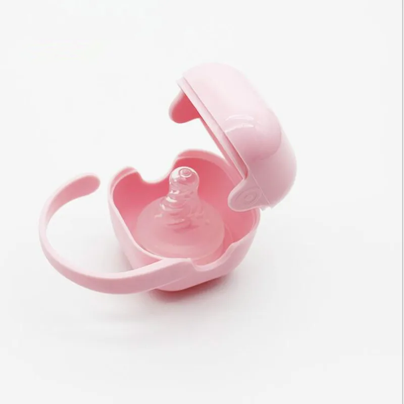 Портативная переносная квадратная коробка для хранения детских сосков