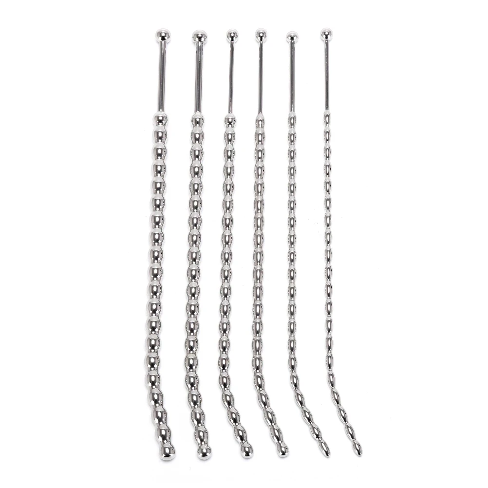 Длинный мужской уретральный дилятор из нержавеющей стали диаметром 5/6/7/8/9/10 мм