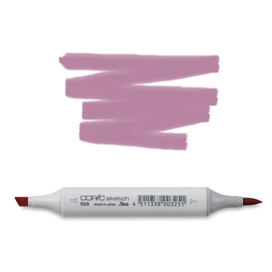 Маркер спиртовой Copic Sketch два пера цвет RV95 | Канцтовары для офиса и дома