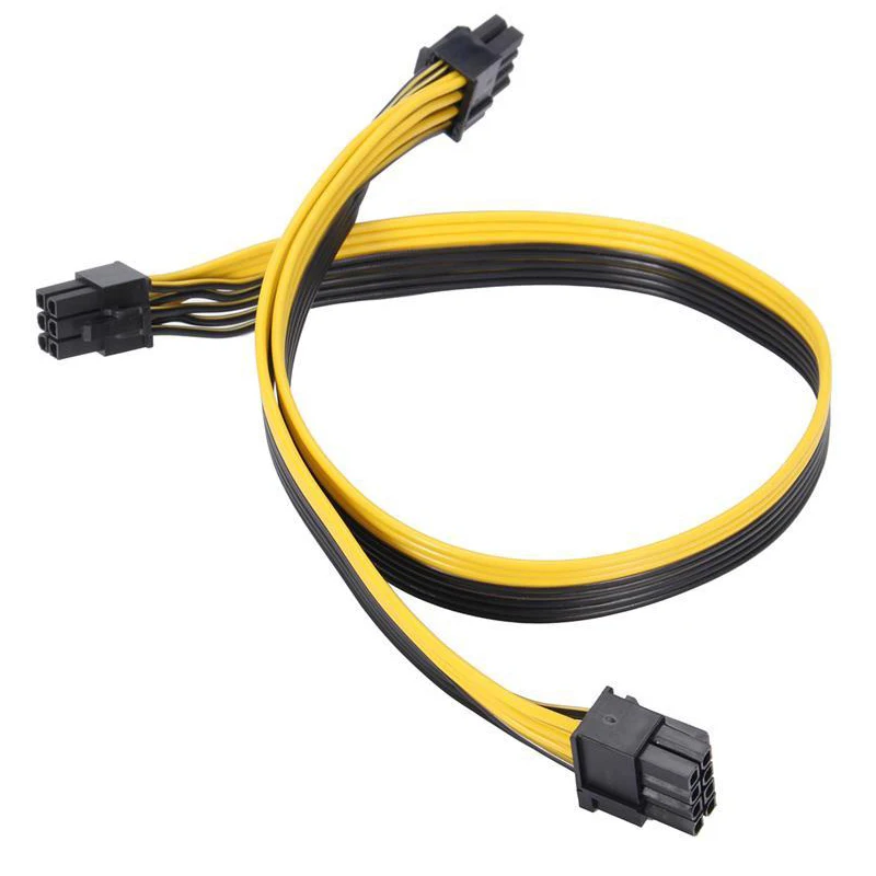 Модульный кабель PSU GPU 6 контактный к 2 PCIe 8 + Vidoe карта 6P двойному P разделитель
