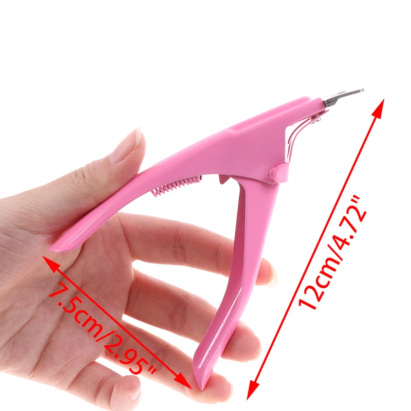 

Manicure Tips Cutter Nail Scissors Acrylic False Nail Clipper Nail Art U Edge