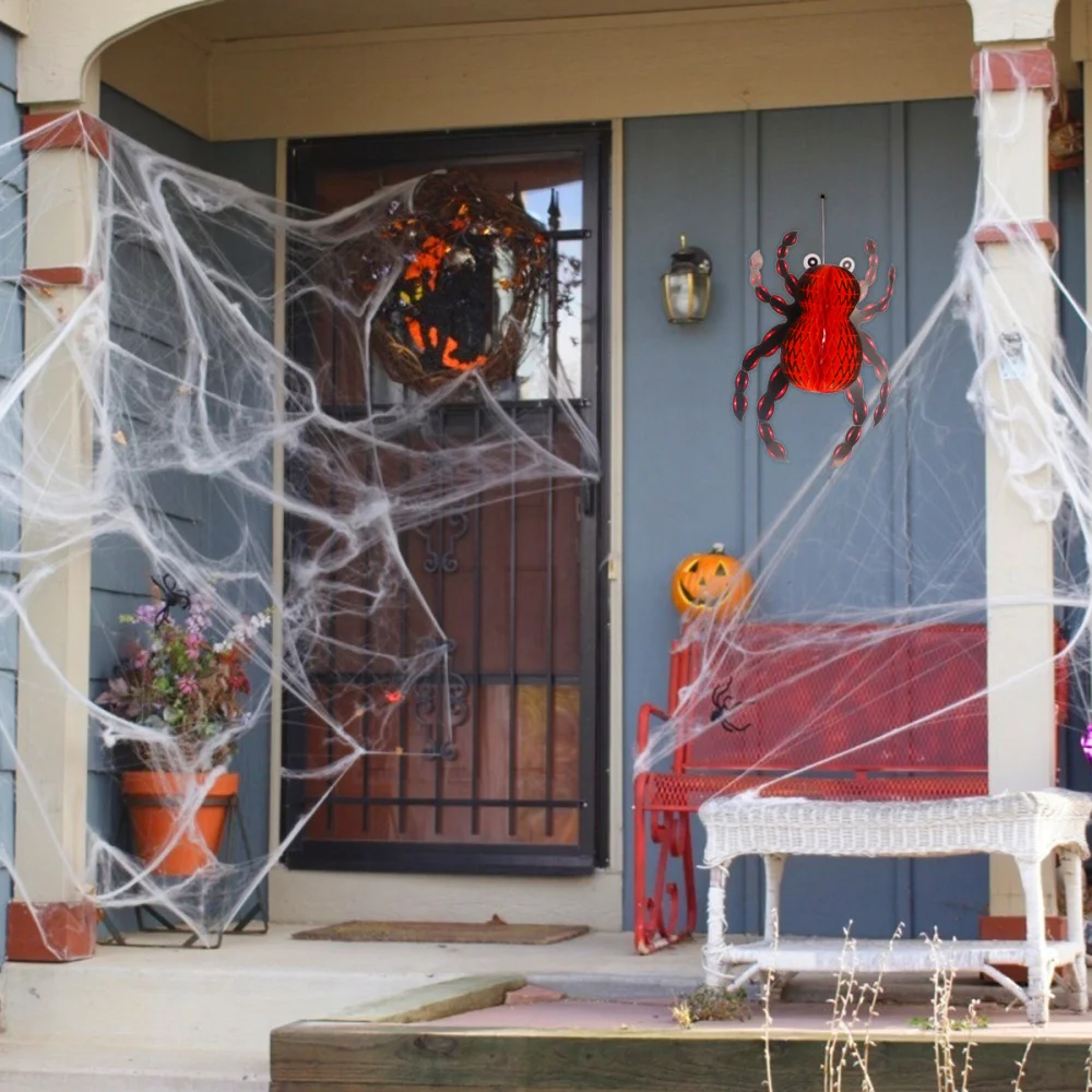 2 шт Хэллоуин фонарь Wtich паук страшное подвесное украшение для DIY|Украшения своими