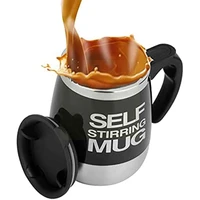 auto magnetic mug coffee milk mix cups 304 stainlesssteel electric tumbler stirring lazy self creativty mug k7v8