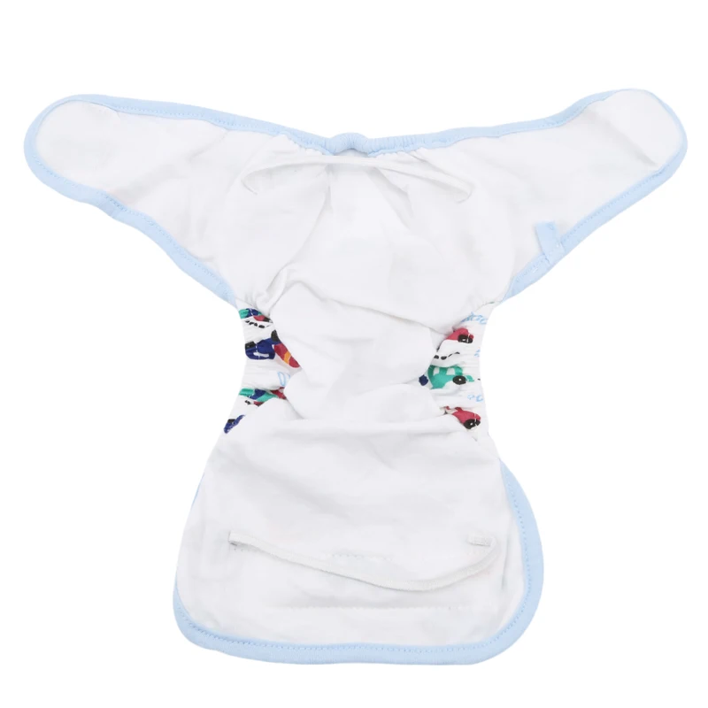 Новые Мультяшные моющиеся тканевые подгузники водонепроницаемые детские для