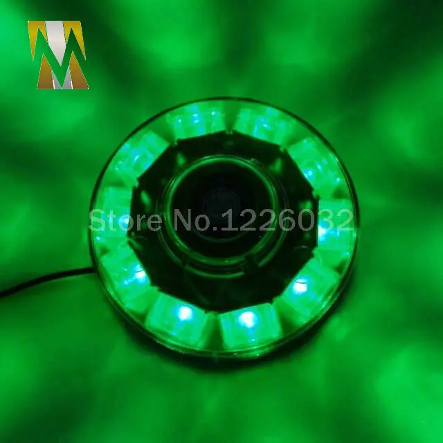 Магнитный монтажный 12 В 10 Вт Автомобильный светодиодный круглый Маяк аварийный