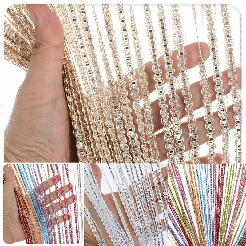 

Door/Window Panel Fly Screen Fringe Room Screen Tassel Panel Beaded Curtains Can Be Used for The Curtain Partition Decoration