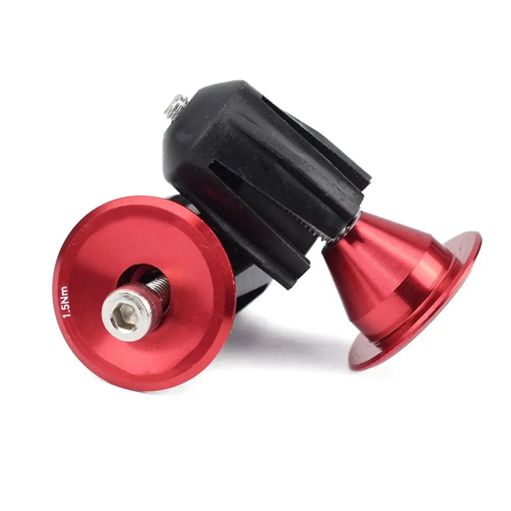 

1 Pair Bicycle Handlebar Lid Aluminum Alloy MTB Bike Handle bar End Bar Stoppers 6 colours cycling Parts