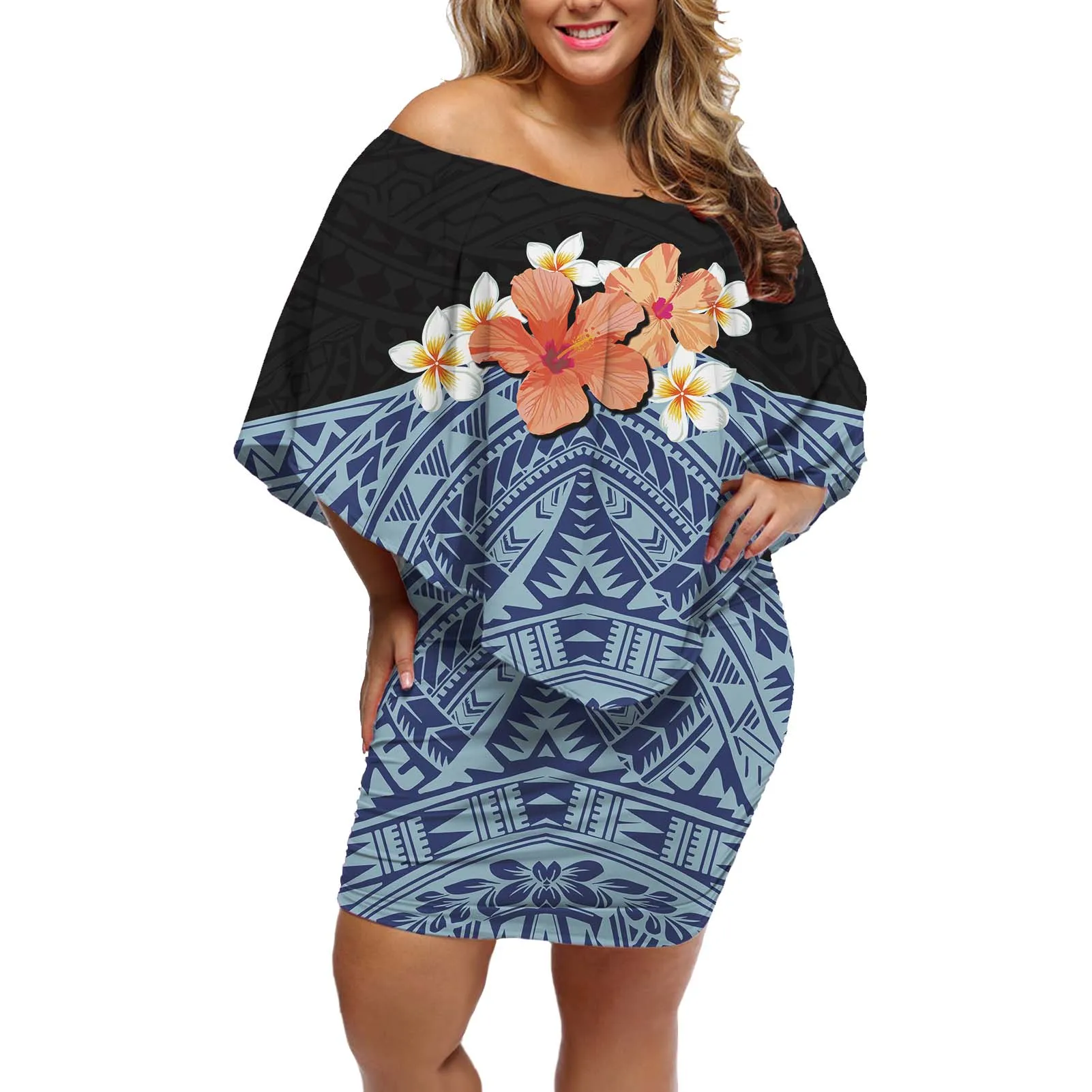 Hycool модные женские туфли размера плюс на каждый день платье с воротником-шалью