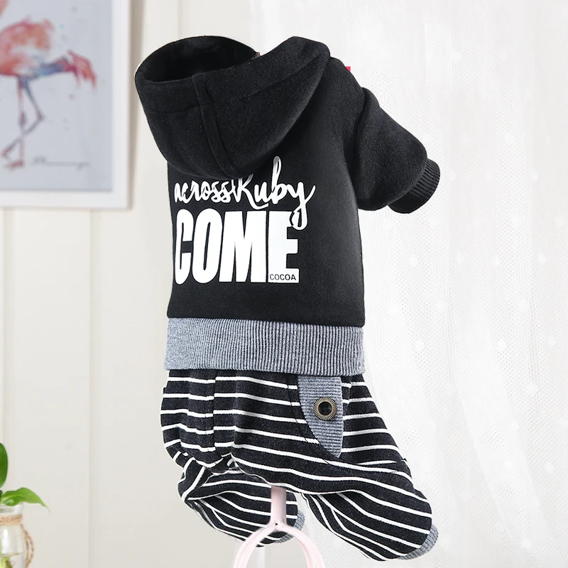 Одежда для собак одежда кошек плюшевых животных на осень и зиму из толстого