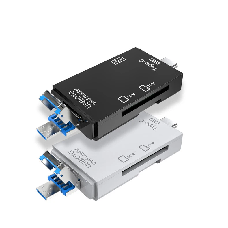 Устройство для чтения SD карт USB 2 0 TF/Mirco умный адаптер флэш с двумя слотами