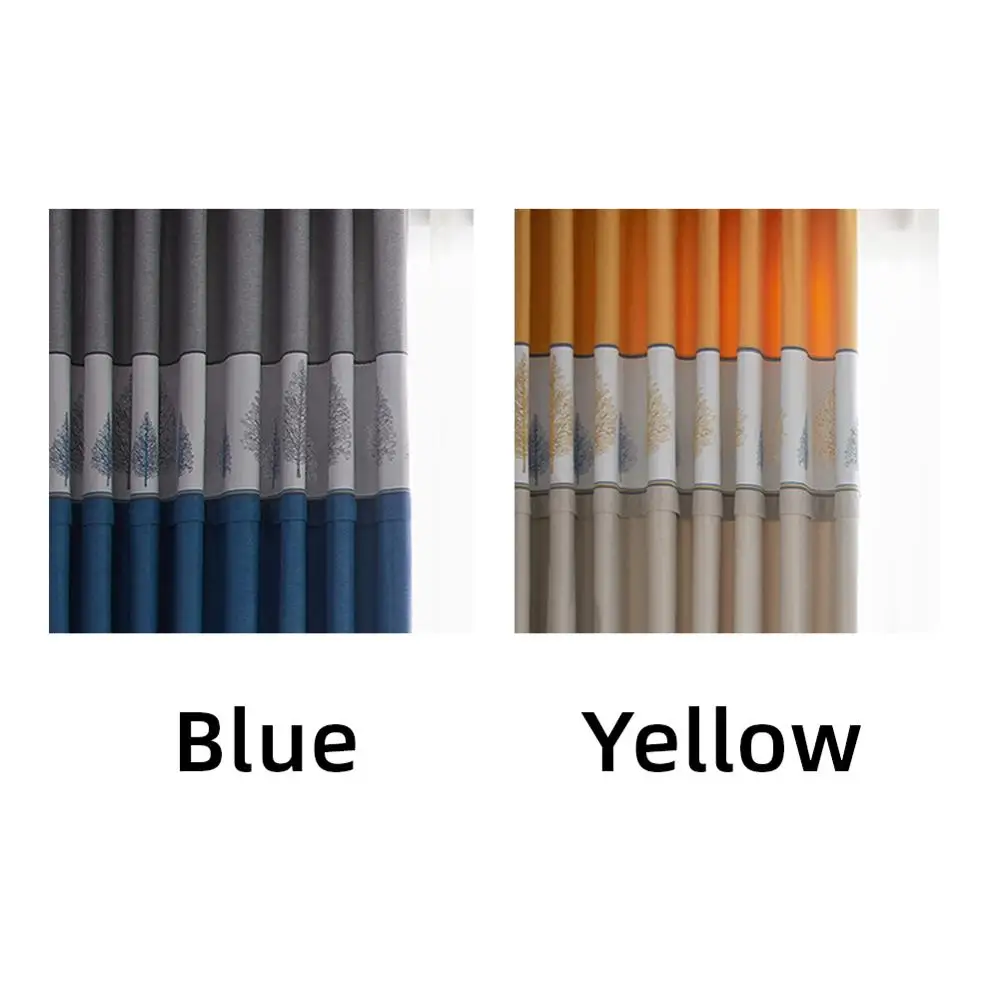 NAPEARL 1 шт. современные шторы для спальни окна полоса строчка дизайн драпировки