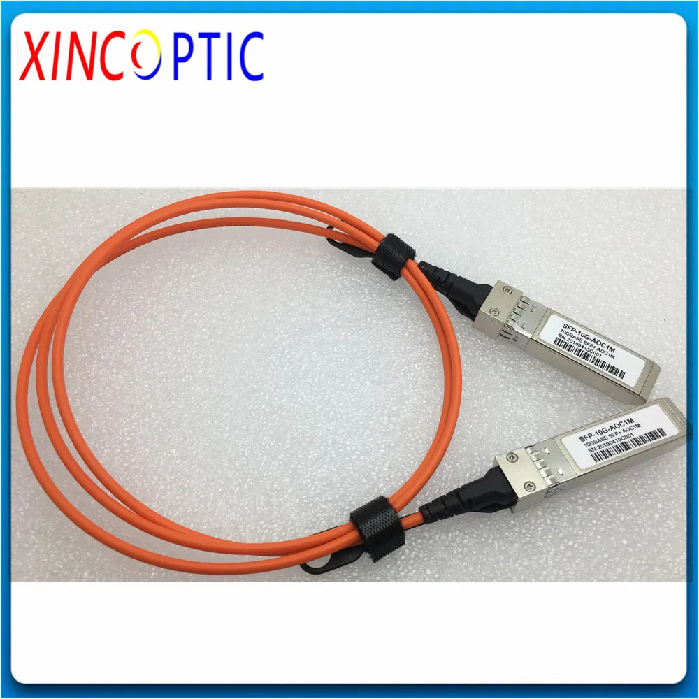 Free Shipping 2Pcs/Lot 10G 1m 2m 3m 5m 7m 10m AOC Cable SFP+ to OM2 1/2/3/5/7/10Meter Active Optical | Мобильные телефоны и