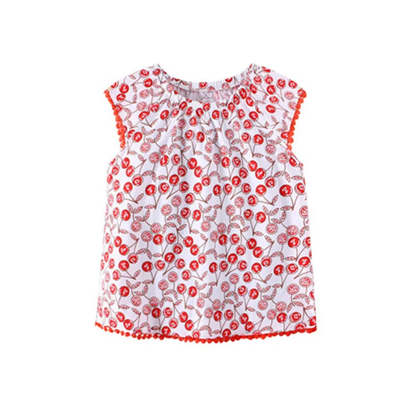 

Malwee Brand New 2021 Summer Baby Top Basic Cartoon Bunny Printing Flower Floral Shirt 100% Cotton Girls Short-Sleeve T-Shirt