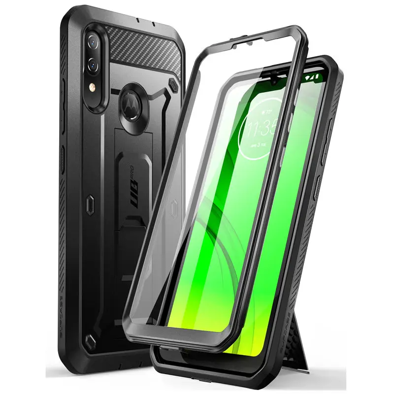 SUPCASE для Moto E6 Plus чехол( выпуск) UB Pro цельная прочная кобура защитный чехол для задней панели со встроенной защитной пленкой