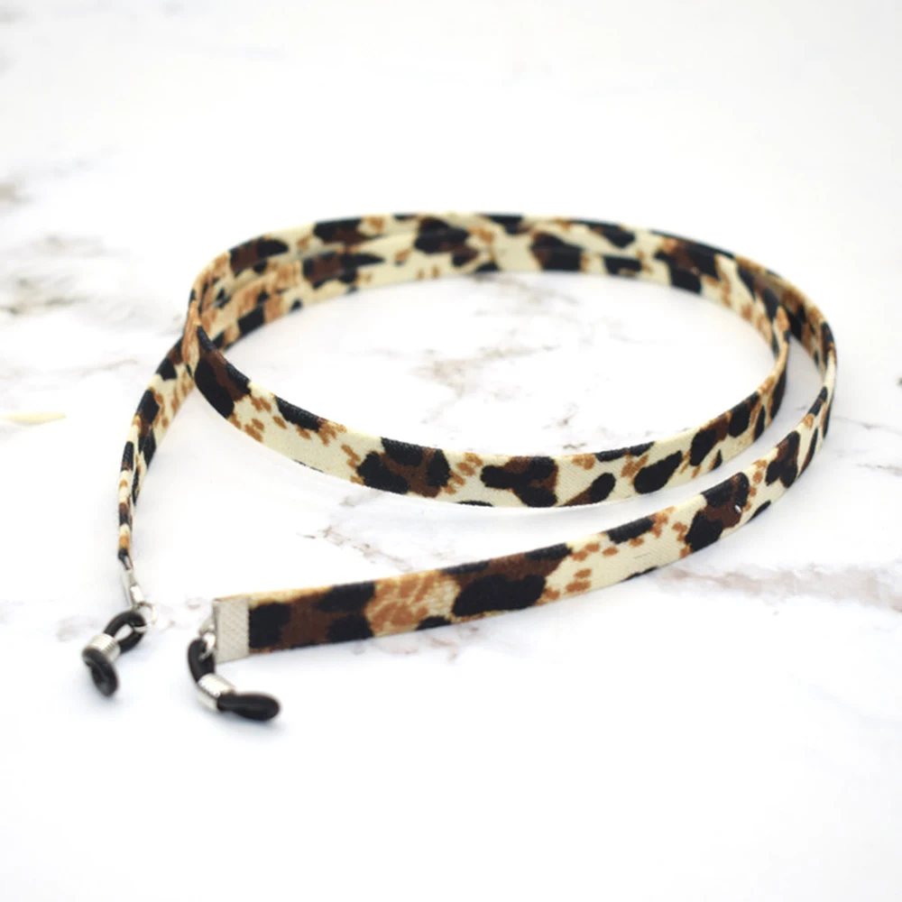

Leopard Print Lanyard Strap Sunglasses Neck Rope Eyewear Accessories Tide Retro Personality Glasses Hold Neck Strap