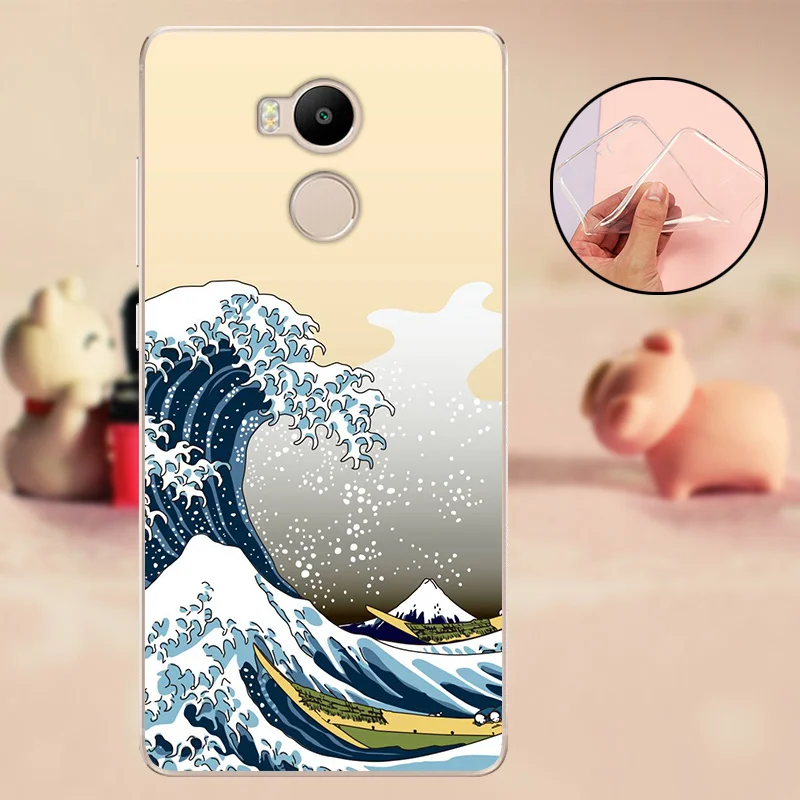 CROWNPRO чехол для телефона для Xiaomi Redmi 4 PRO 32GB Fundas Мягкий силиконовый чехол 5," для Xiaomi Redmi 4 PRO Prime TPU задняя защита - Цвет: SYFSL