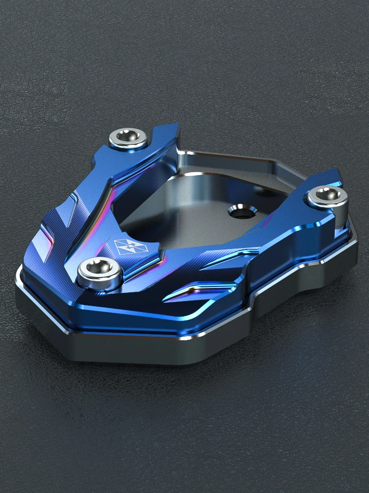 

Motorcycle Side Stand Kickstand Pad Cover Apply for Loncin Voge 500r 650ds Antiskip