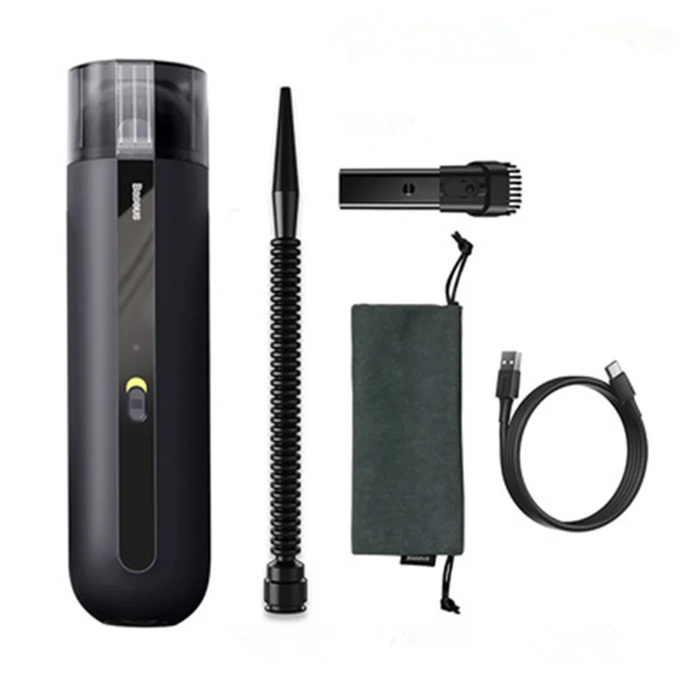 Портативный автомобильный пылесос беспроводной ручной автоматический 5000 па