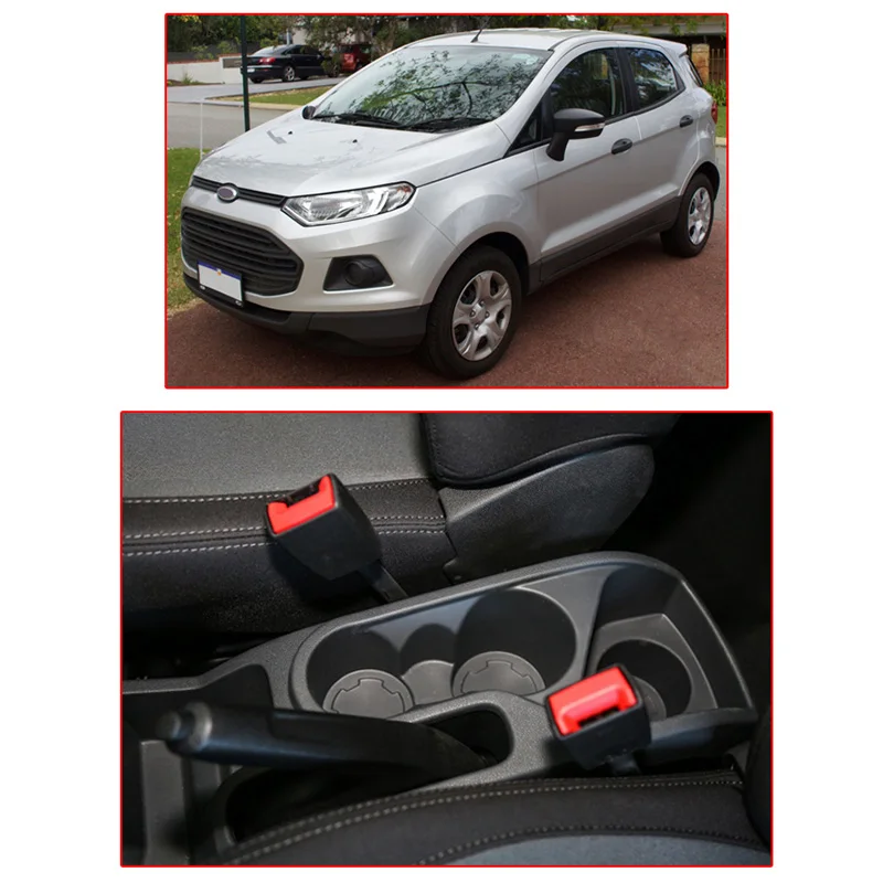 Подлокотник автомобиля подлокотник для Ford Ecosport 2013 2017 центр консоль ящик хранения