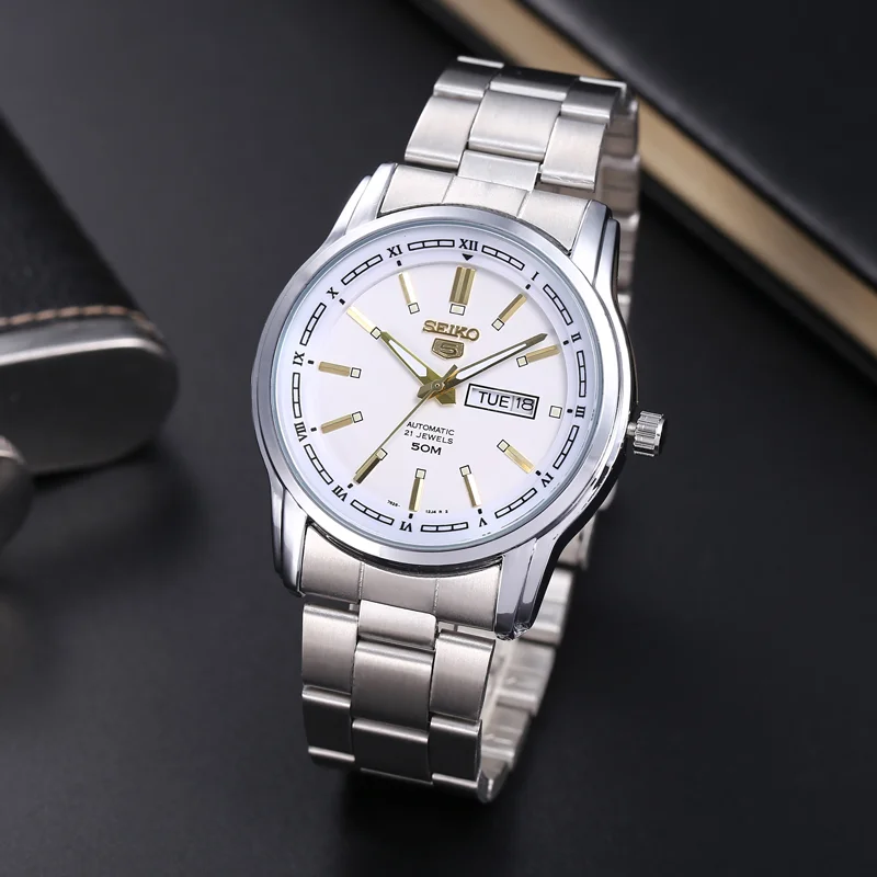 

Men Watches 2020 Week Show New Fashion Brand Quartz Watch Waterproof Leather Strap Blue Watch foe Men Can Wash Your Hands
