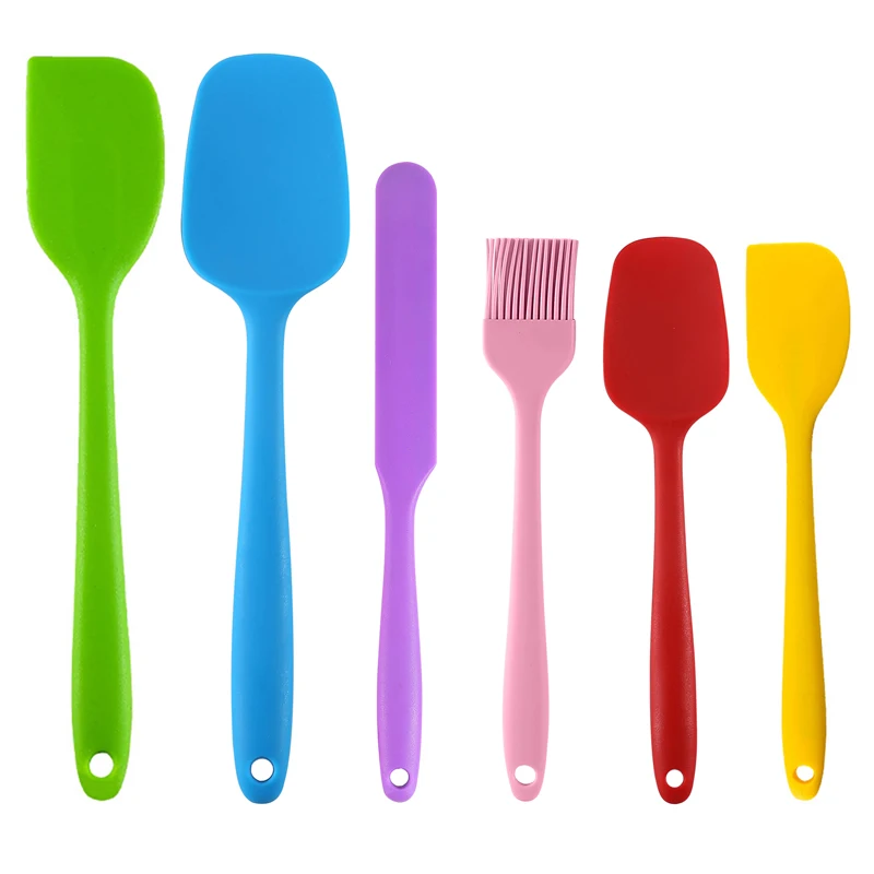 

Hot Sell Manufacture Colorful Kitchen Tools Silicone Utensils Set Tongs Accessories