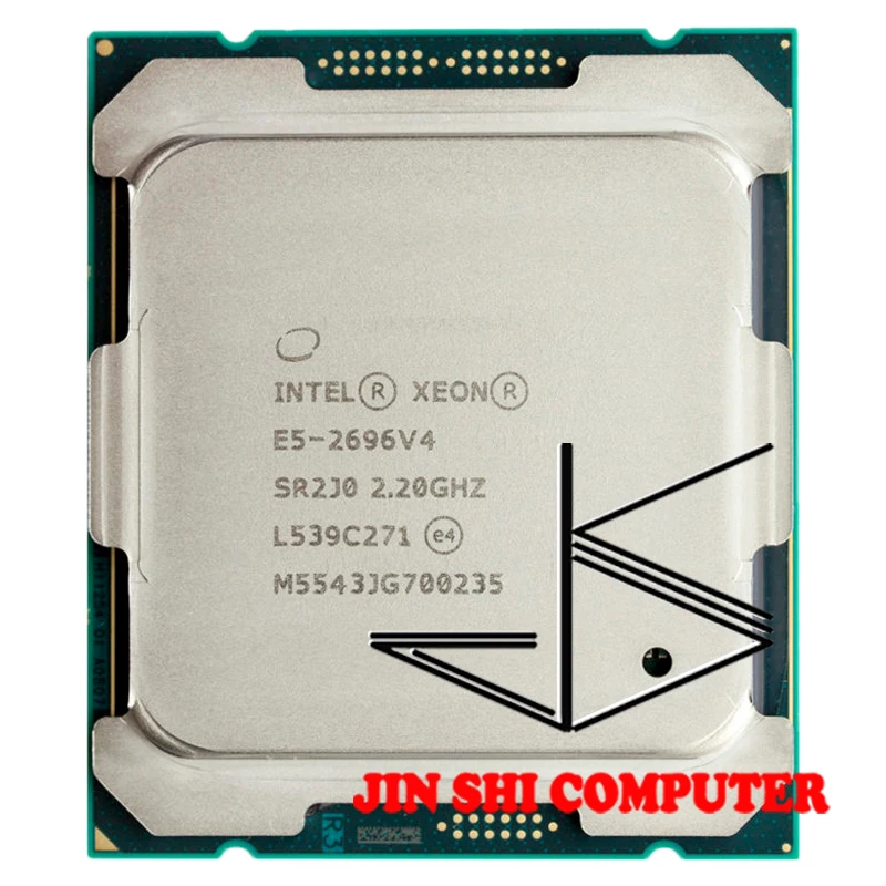 Оригинальный процессор Intel Xeon E5-2696V 4 22 ядра 2 20 ГГц 55 МБ 14 нм | Компьютеры и офис