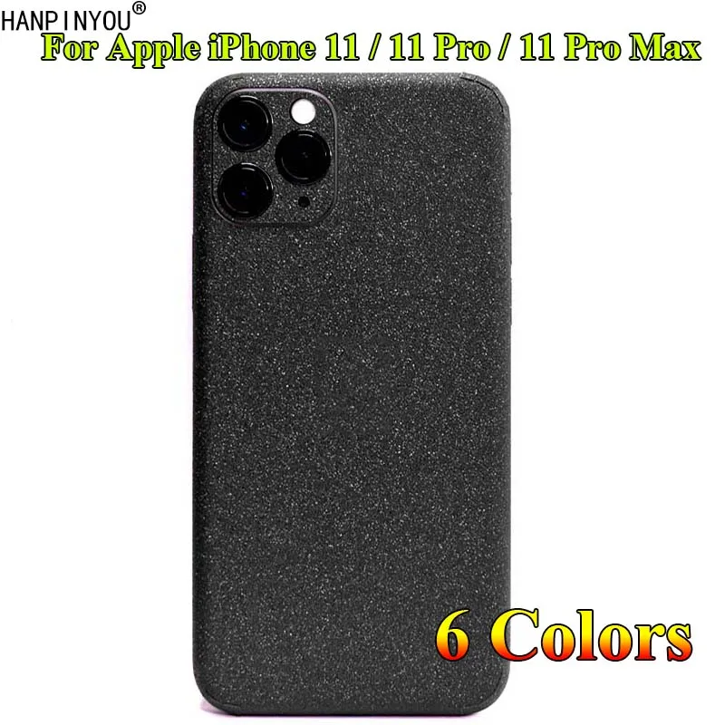 Для Apple iPhone 11 / Pro 11Pro Max полная задняя вспышка матовая крышка пленка Защита кожа
