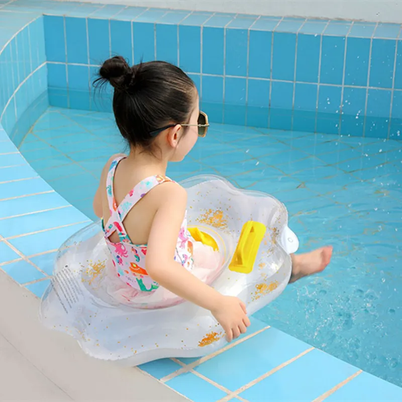 

Новинка в форме яйца и цветка Надувное детское кольцо для купания летние плявечерние ничные игрушки для бассейна круг для бассейна поплаво...