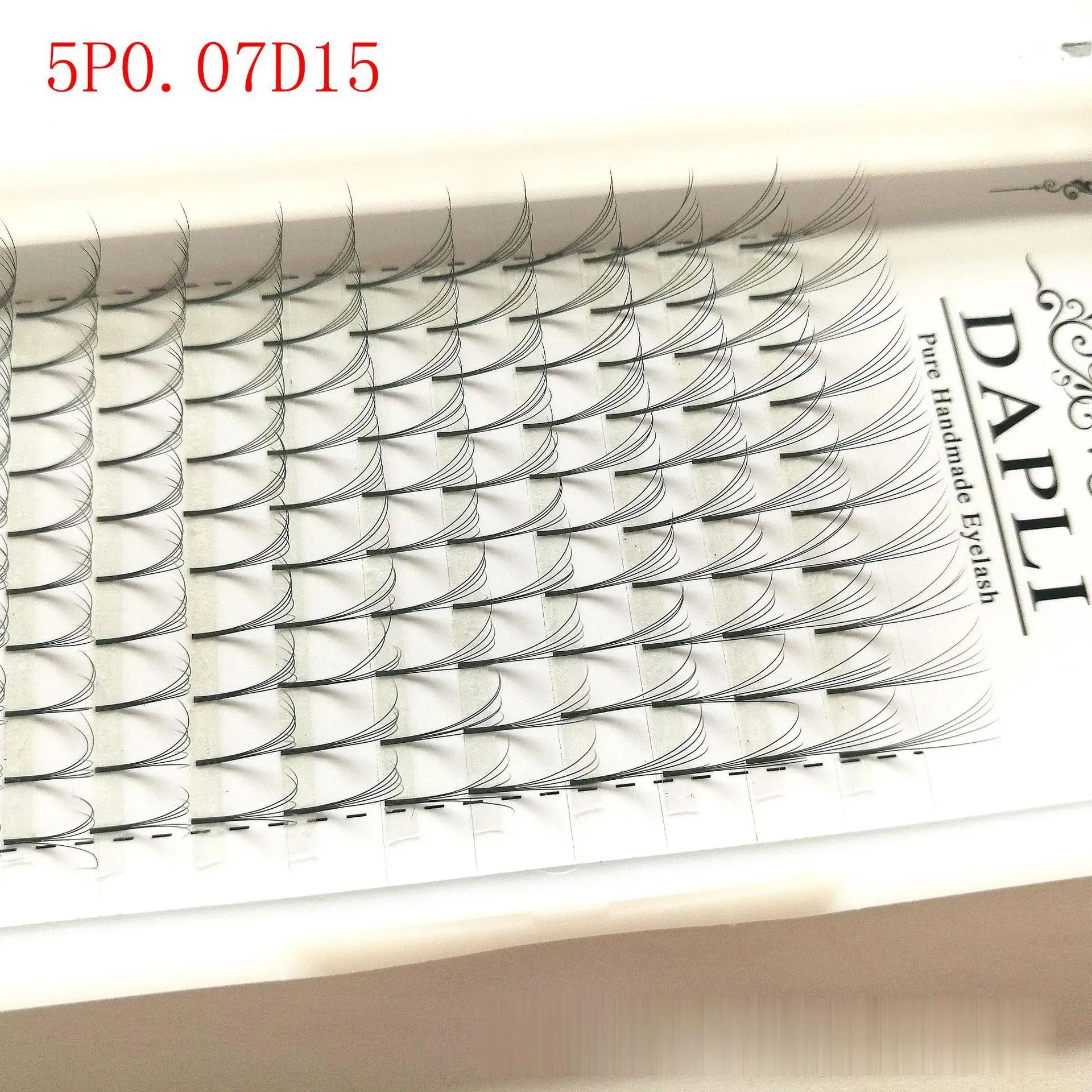 12lins 0 05 07 толщина D изгиб 3D/4D/5D объем ресниц для изготовления веера Индивидуальные