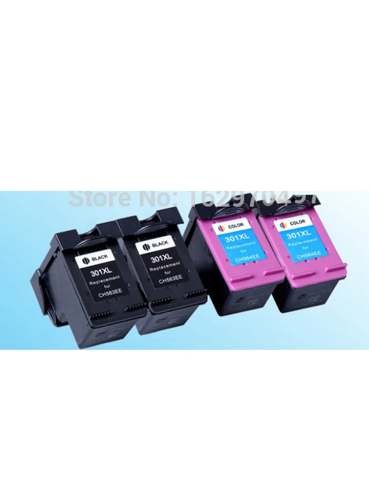 4х Новый чернильный картридж совместимый с принтером hp301 301XL 301 DeskJet 1050 2050 2050s 2510 3050a