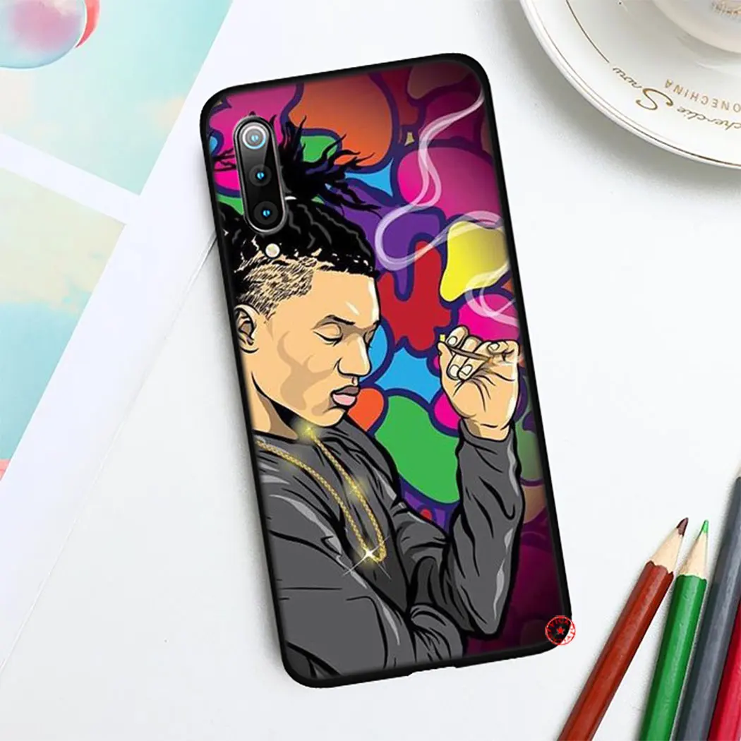 IYICAO реперские кепки Scarlxrd мягкий чехол для Xiaomi Mi на возраст 6 8 9 SE A1 A2 Lite F1 9T A3 Pro CC9E CC9