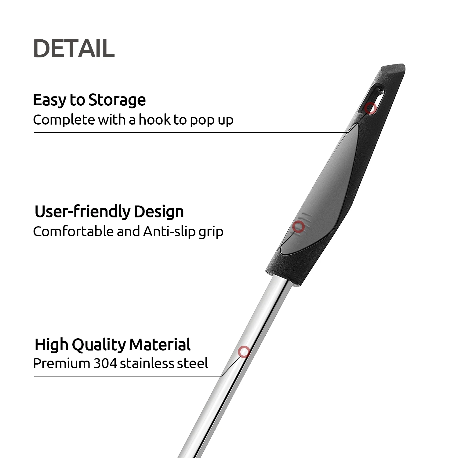 Массажер для картофеля seayating из нержавеющей стали с гладкой нескользящей