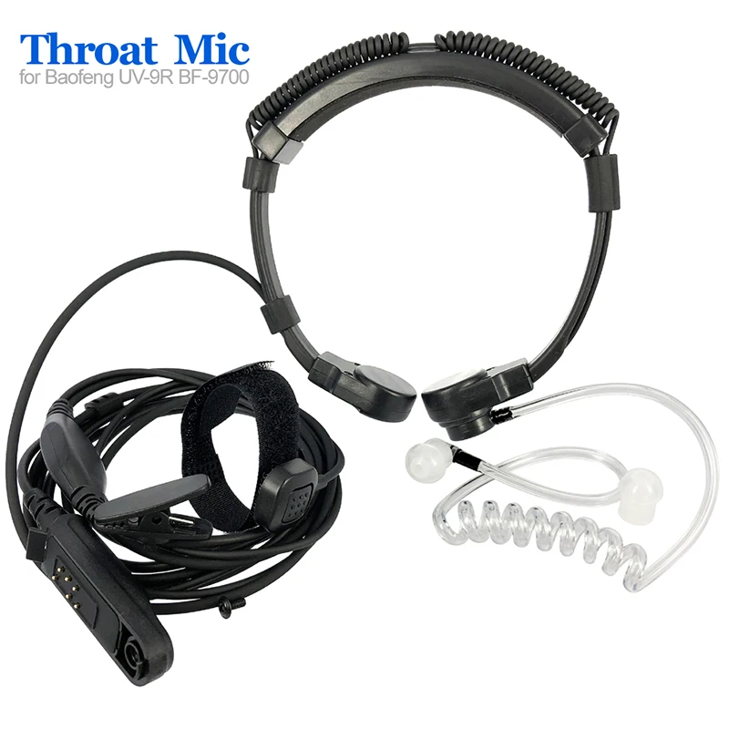 

Wireless Headset Throat Microphone Telescopic Electronic Accessories Practical