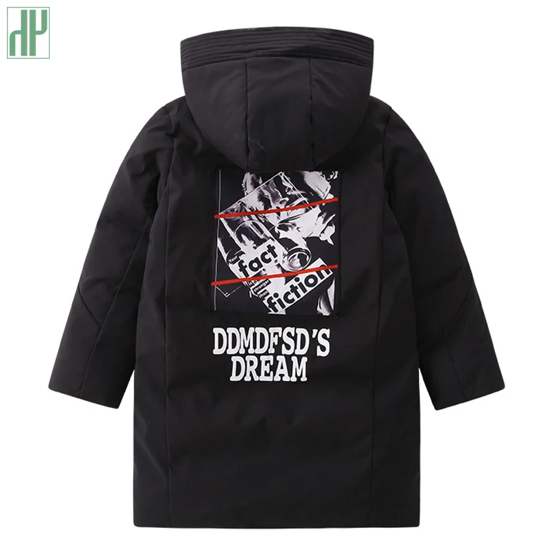 

HH children's clothing 2020 boy clothes warm winter down cotton jacket Hooded for boys coat waterproof outerwear kids parka