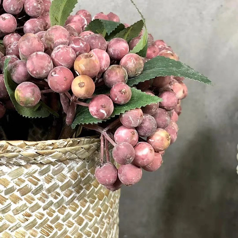 Искусственные цветы из черники искусственные растения шелковые декоративные