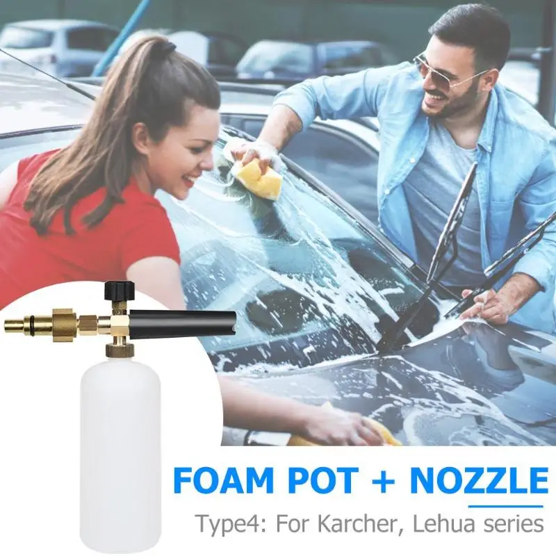 Пенная насадка для автомойки высокого давления пенораспылитель шлангов моек