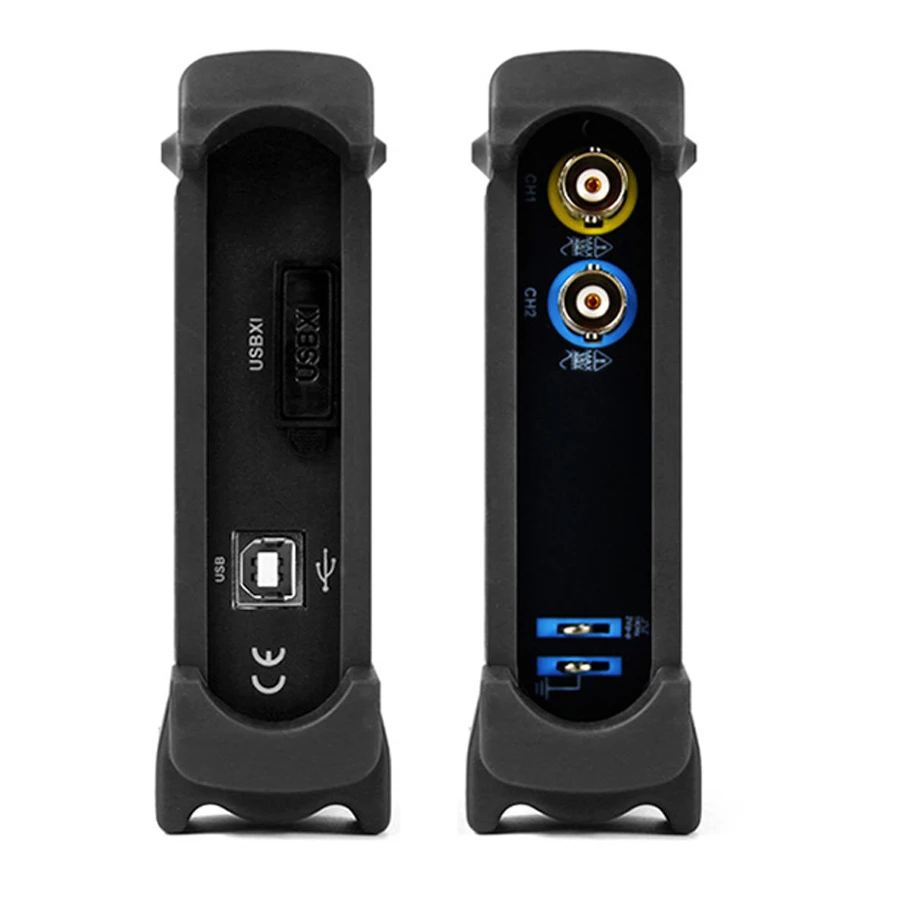 Hantek 6102BE металлический корпус 100 МГц 250 мс/с USB цифровой Виртуальный осциллограф