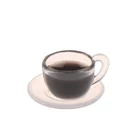 Кукольный миниатюрный домик, 2 шт. в комплекте, кофейная чашка и блюдце, миниатюрные Кухонные Игрушки для кукольного домика