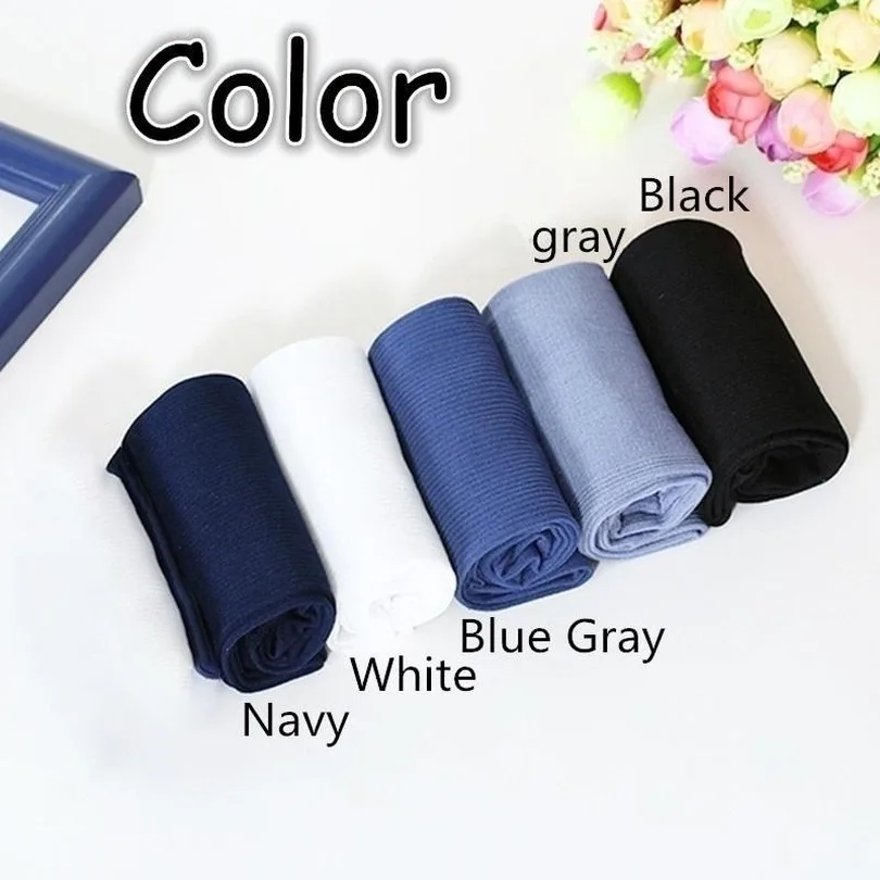 5 пар/компл. Для мужчин носки Новые стили Черный Бизнес дышащие Длинные до колена