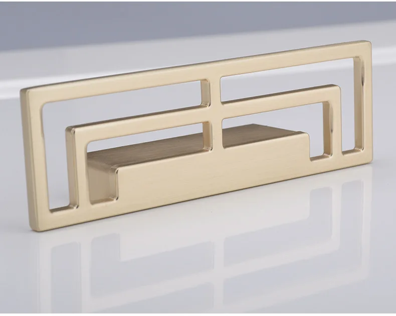 

Brushed Pair of Cabinet Door Handle Black Hollow Drawer Handle Kitchen Cabinet Closet Hardware Small Handle