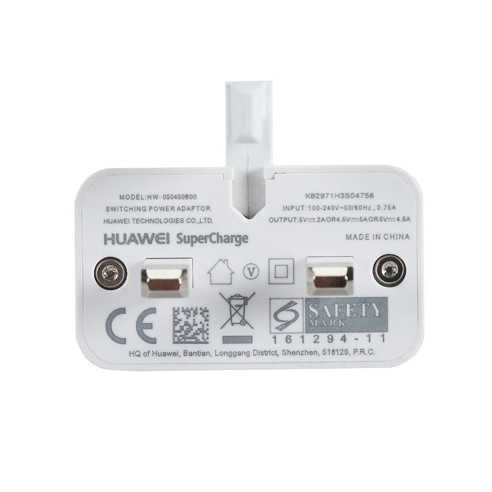 Оригинальный адаптер для быстрой зарядки Supercharge 5 В 4 5a USB кабель type C 5A HUAWEI Mate 9 10 pro