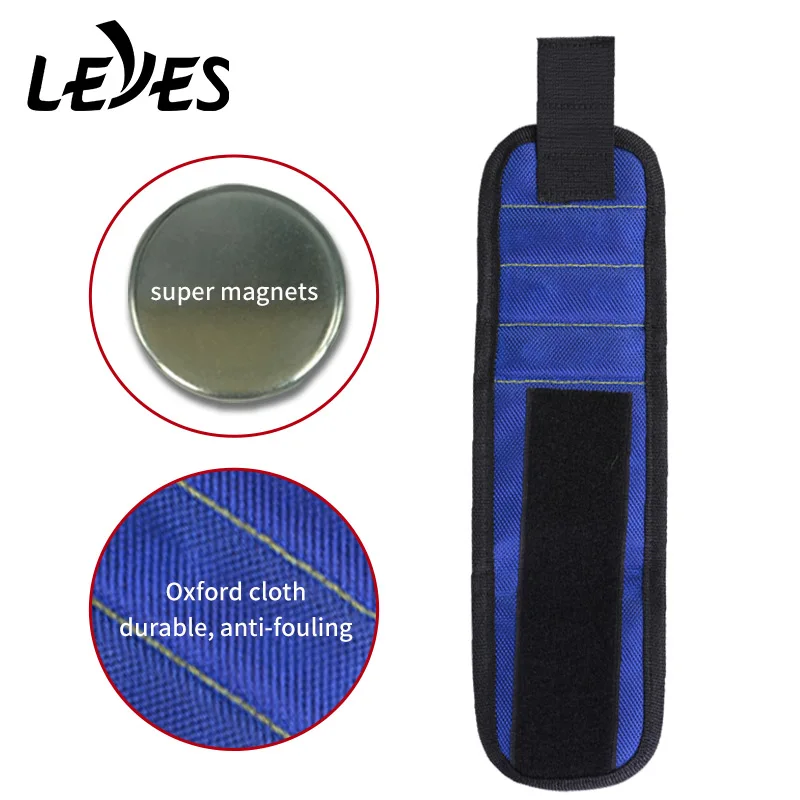 Магнитный браслет Портативная сумка для инструментов винты запястье гвозди