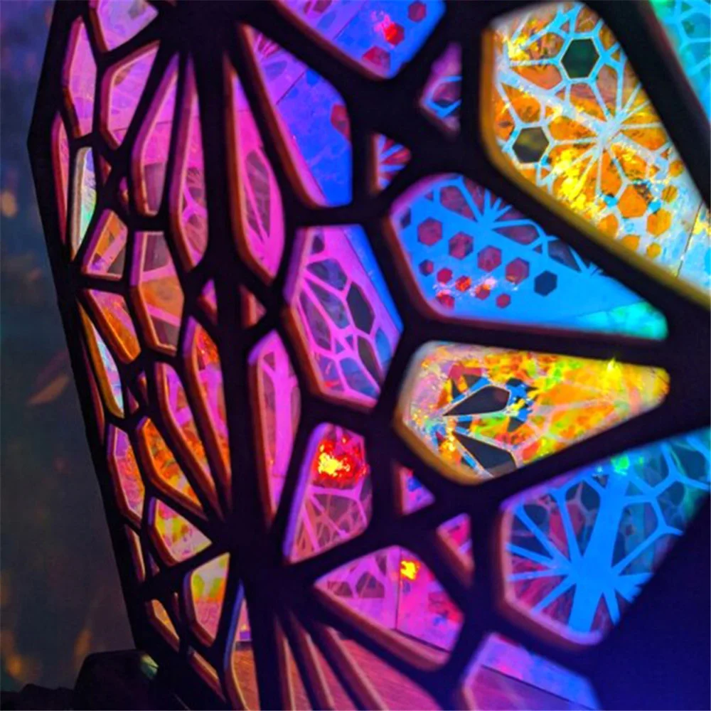 Напольная Лампа с проекцией звездного неба пластиковый цветной светильник в