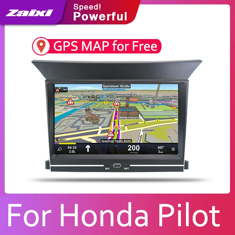 Автомобильная система Android ZaiXi 1080P IPS ЖК экран для Honda Pilot 2009 ~ 2014 автомагнитола с GPS