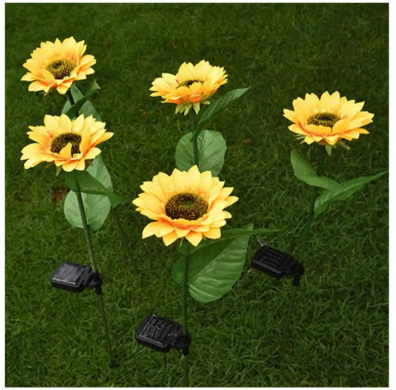 

Solar Garden Light Lawn Light LED Solar Flower Light Outdoor Waterproof Garden Decoration For Pathway Patio Yard Lawn Decoration