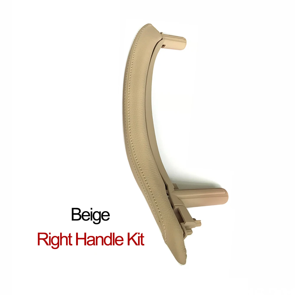 

Модернизированная левая и правая внутренняя дверная ручка в сборе с внешним кожаным чехлом для BMW X5 X6 F15 F16 2014-2018