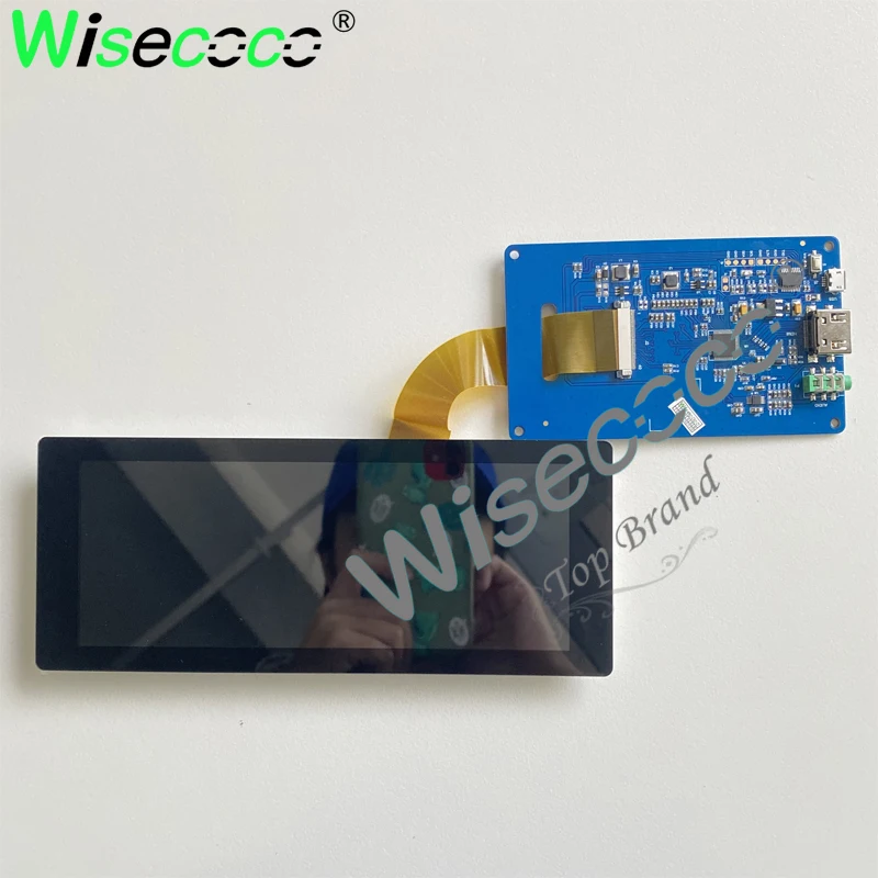 7 дюймовый IPS 1280x480 Сенсорный ЖК экран с микро USB плата драйвера для автомобильного