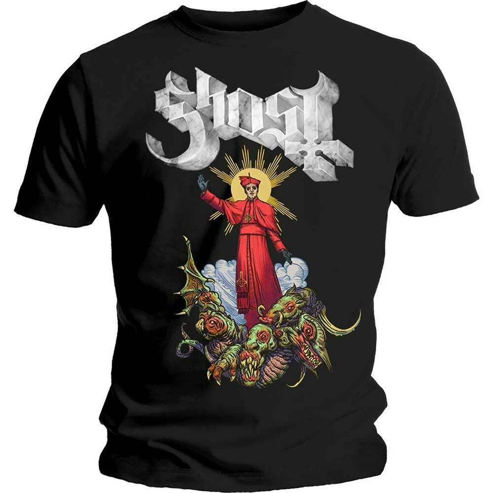 Футболка Ghost Plague Bringer Мужская унисекс Лицензионная для молодежи среднего