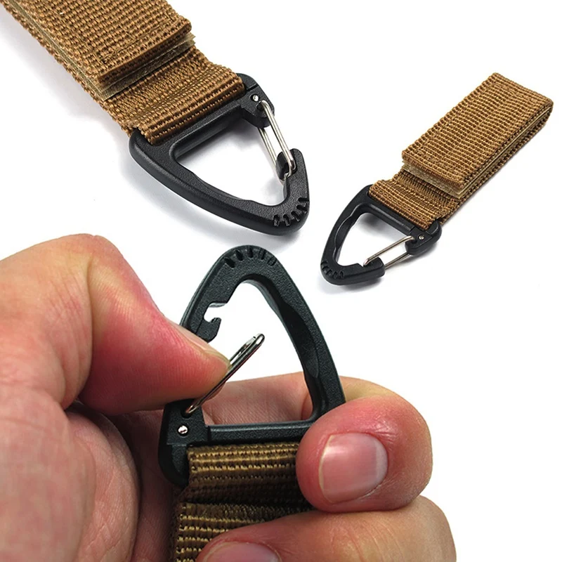 

Climbing Accessories Carabiner High-strength Nylon Tactical Backpack Key Hook Webbing Buckle Suspension Belt Buckle Suspension