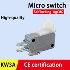 KW3A микроволновая печь дверный микропереключатель 125V250V 16A нормально открытый переключатель V-16-1C25 самоблокирующиеся тип замок вверх переключатель V-15-1C25